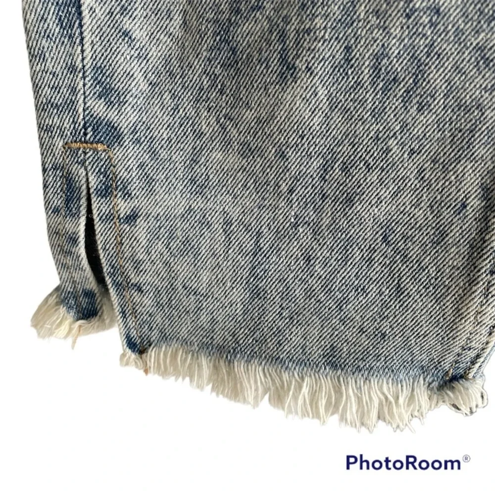 KANCAN Medium Wash Amy High Rise Mom Fit Distressed Punk Rock Ladies Jeans, 9/28